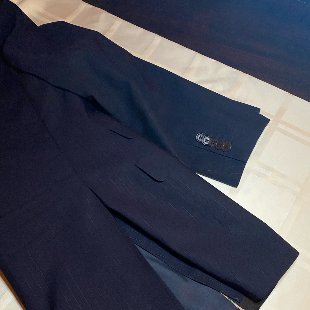 Paul smith blue shadow pin stripe suit